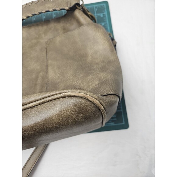 Steve Madden Vegan Leather Crossbody Bag Green - Picture 16 of 16